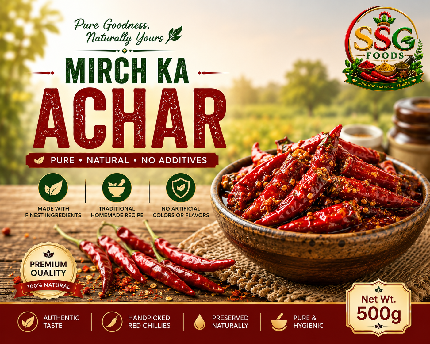 Red Chilli Pickle